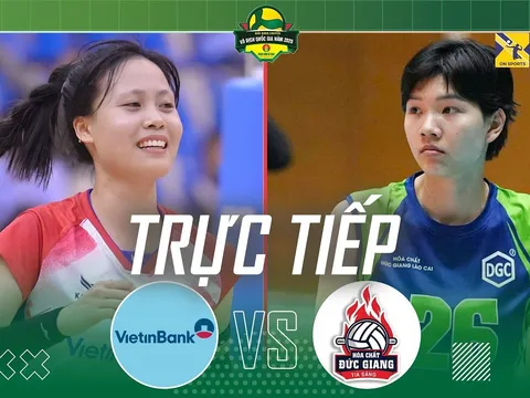 Trực tiếp bóng chuyền nữ Việt Nam hôm nay 17/4 - Link xem trực tiếp Vietinbank vs HCĐG Lào Cai