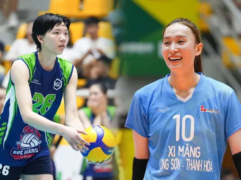 Link xem trực tiếp bóng chuyền nữ Việt Nam VĐQG hôm nay 19/4: Hóa chất Đức Giang thắng kịch tính?
