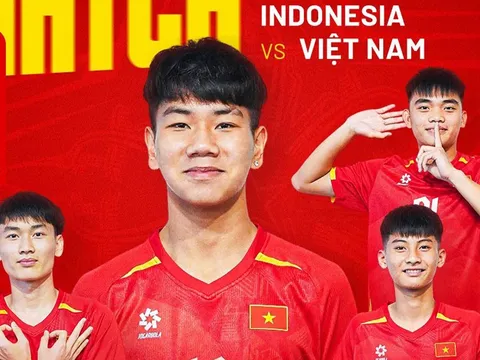 Xem trực tiếp U17 Việt Nam vs U17 Indonesia ở đâu, kênh nào? Link xem trực tiếp U17 Đông Nam Á
