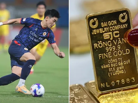 Giá trị chuyển nhượng của Đình Bắc: Đắt nhất U23 Việt Nam, bằng 54 lượng vàng theo giá vàng hôm nay