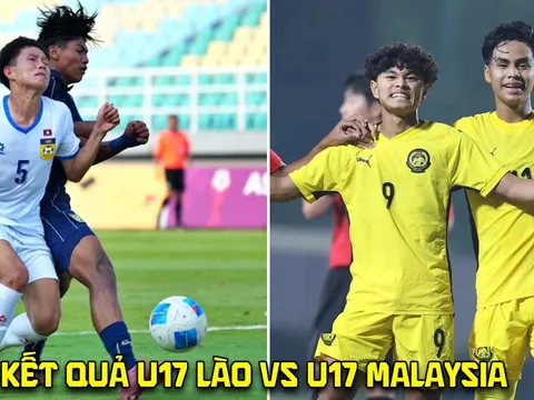 Kết quả, tỷ số U17 Lào vs U17 Malaysia hôm nay 22/4: Bại tướng của ĐT Việt Nam thắng hủy diệt