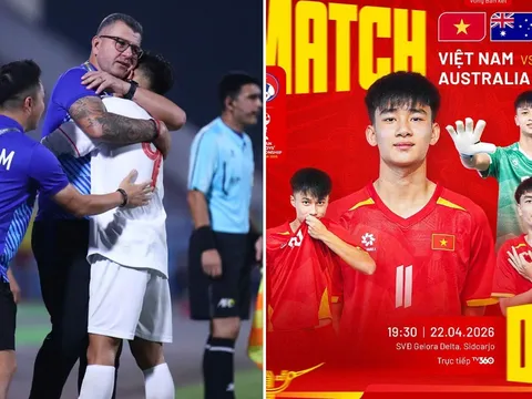 Trực tiếp U17 Đông Nam Á hôm nay 22/4 - U17 Việt Nam vs U17 Australia: HLV Roland đi vào lịch sử ĐNÁ?