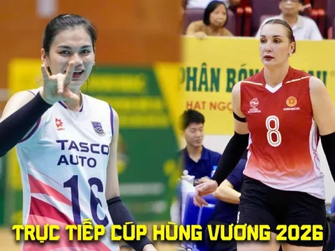 Xem trực tiếp bóng chuyền Cúp Hùng Vương 2026 ở đâu, kênh nào? Link trực tiếp Cúp Hùng Vương VTV