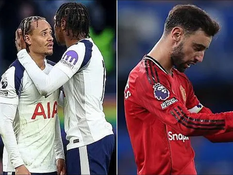 Kết quả bóng đá Ngoại hạng Anh hôm nay 24/4: Tottenham rơi xuống 'vực thẳm', Man Utd nhận tin vui?