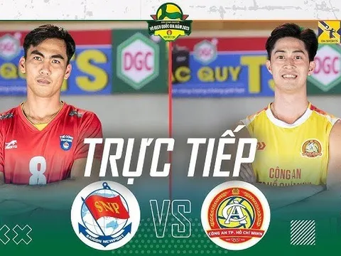 Link xem trực tiếp bóng chuyền Cúp Hùng Vương hôm nay 24/4: Thể Công Tân Cảng vs CA TP.HCM