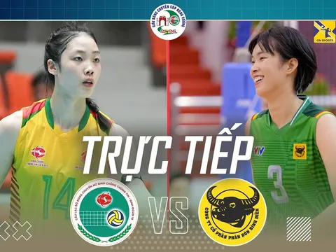 Xem trực tiếp bóng chuyền Cúp Hùng Vương hôm nay 26/4 ở đâu? Trực tiếp VTV BĐ Long An vs BCTT BĐ19