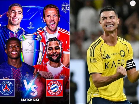 Lịch thi đấu bóng đá hôm nay 28/4: PSG đại chiến Bayern Munich; Ronaldo vô địch sớm cùng Al Nassr?
