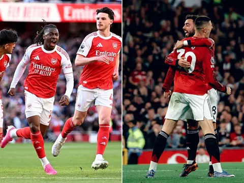 Bảng xếp hạng Ngoại hạng Anh mới nhất 28/4: Man United cầm chắc vé C1 sau trận thắng Brentford