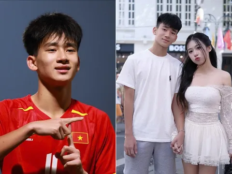 Siêu tiền đạo U17 Việt Nam và mối tình "em yêu chị" với hot girl Học viện Ngoại giao