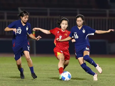 Lịch thi đấu bóng đá nữ Việt Nam hôm nay 1/5: U17 Việt Nam đại chiến U17 Thái Lan lúc mấy giờ?