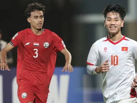 Lịch phát sóng trực tiếp bóng đá U17 Việt Nam vs U17 Yemen - VCK U17 châu Á 2026
