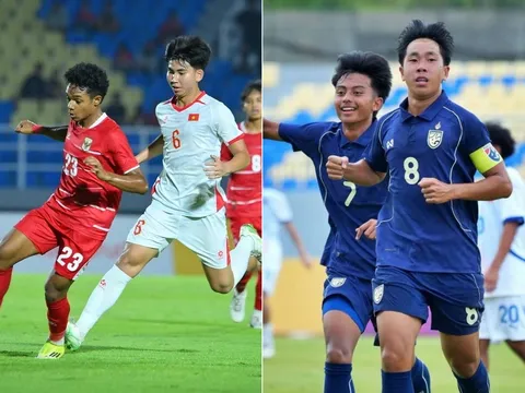 Lịch thi đấu VCK U17 châu Á 2026 hôm nay 5/5: U17 Indonesia đấu U17 Trung Quốc; U17 Thái Lan gặp khó