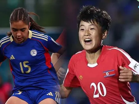 Kết quả bóng đá U17 Triều Tiên vs U17 Philippines - VCK U17 nữ châu Á 2026: Chênh lệch đẳng cấp