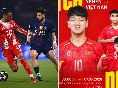 Kết quả bóng đá hôm nay: U17 Việt Nam đại thắng ở VCK châu Á 2026; Kịch bản không tưởng tại Cúp C1?