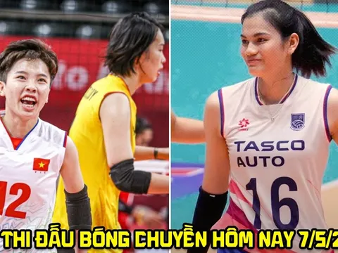 Lịch thi đấu bóng chuyền hôm nay 7/5 - Lịch phát sóng trực tiếp bóng chuyền Cúp VTV9 Bình Điền 2026