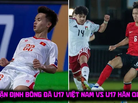 Nhận định bóng đá U17 Việt Nam vs U17 Hàn Quốc - VCK U17 châu Á 2026: ĐT Việt Nam tạo địa chấn?