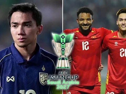 Kết quả bốc thăm VCK Asian Cup 2027: Thái Lan vào bảng tử thần; ĐT Việt Nam rộng cửa tạo địa chấn?