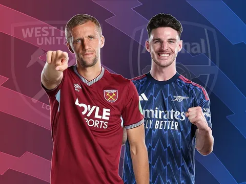 TRỰC TIẾP bóng đá West Ham vs Arsenal - Vòng 36 Ngoại hạng Anh: Man City mừng thầm