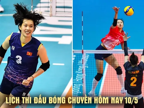 Lịch thi đấu bóng chuyền 10/5: Xem trực tiếp Thanh Thúy thi đấu Cúp VTV9 Bình Điền 2026 ở kênh nào?