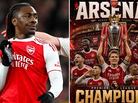 Arsenal nhận món quà 'từ trên trời rơi xuống', đối thủ tự thua để Pháo Thủ vô địch Ngoại hạng Anh?