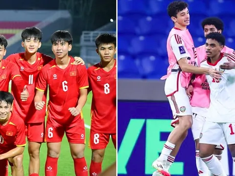 U17 UAE bất ngờ lộ 'tử huyệt' ở U17 châu Á, U17 Việt Nam rộng cửa thiết lập kỳ tích World Cup?