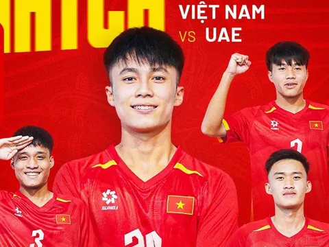 Xem trực tiếp bóng đá U17 Việt Nam đấu UAE ở đâu? Kênh phát sóng miễn phí U17 Việt Nam thi đấu