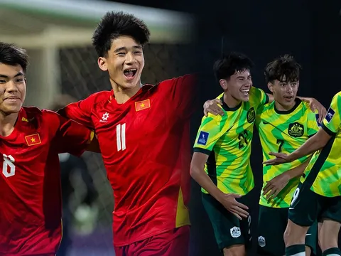 Lịch phát sóng trực tiếp bóng đá U17 Việt Nam đấu U17 Australia - Kênh xem miễn phí U17 châu Á 2026