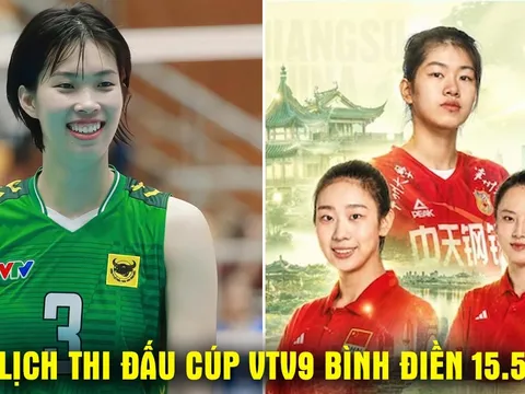 Lịch thi đấu bóng chuyền Cúp VTV9 Bình Điền 2026 mới nhất 15/5 - Lịch trực tiếp Long An vs Giang Tô