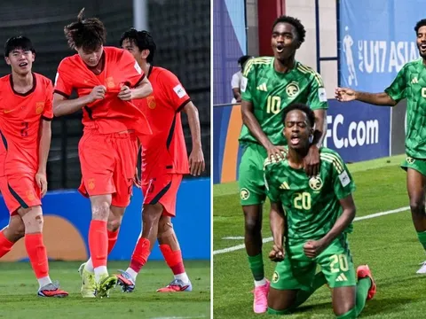 Kết quả, tỷ số U17 Saudi Arabia vs U17 Trung Quốc - Tứ kết U17 châu Á: U17 Việt Nam rộng cửa nối dài kỷ lục