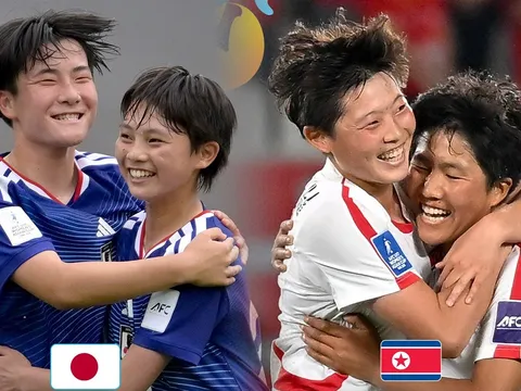 Kết quả bóng đá U17 Nhật Bản vs U17 Triều Tiên - Chung kết U17 nữ châu Á 2026: Rượt đuổi nghẹt thở?