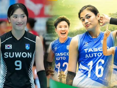 TRỰC TIẾP bóng chuyền nữ Hà Nội Tasco Auto vs Suwon hôm nay 17/5 - Link trực tiếp Cup VTV9 Bình Điền