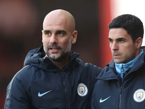 Mikel Arteta từng có thể kế nhiệm Pep Guardiola ở Man City, nhưng ông chọn Arsenal