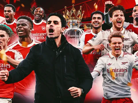 Arsenal vô địch Ngoại hạng Anh sau 22 năm: Hành trình từ bất bại đến thất bại và tái sinh