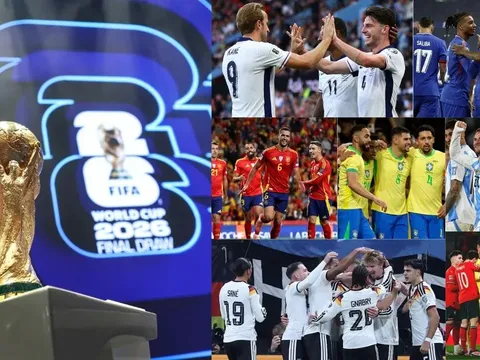 Xếp hạng ứng viên vô địch World Cup 2026: Pháp dẫn đầu, Anh và Brazil quyết phá dớp