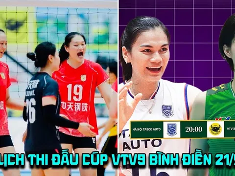 Lịch thi đấu bóng chuyền Cúp VTV9 Bình Điền 2026 hôm nay 21/5: Giang Tô xác định đối thủ ở chung kết