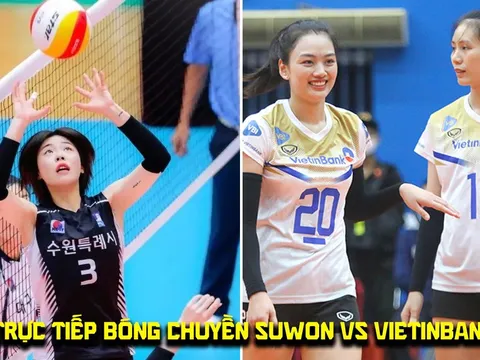 Link xem trực tiếp bóng chuyền Suwon City vs Vietinbank 17h ngày 22/5, Cúp VTV9 Bình Điền 2026