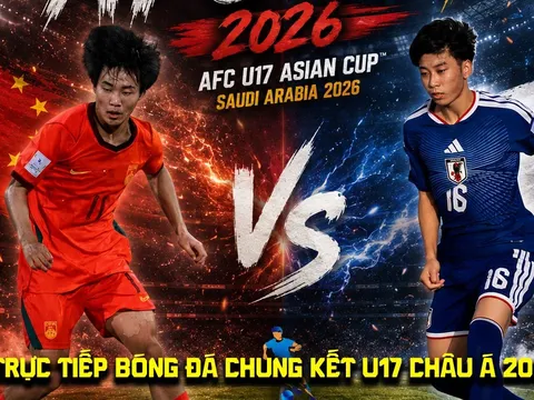 Xem trực tiếp bóng đá U17 Trung Quốc vs U17 Nhật Bản ở đâu? Kênh xem trực tiếp chung kết U17 châu Á