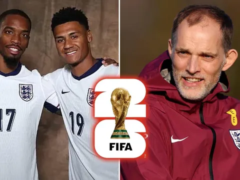 Danh sách ĐT Anh dự World Cup 2026 gây tranh cãi, HLV Tuchel bất ngờ ưu ái tiền đạo Saudi League