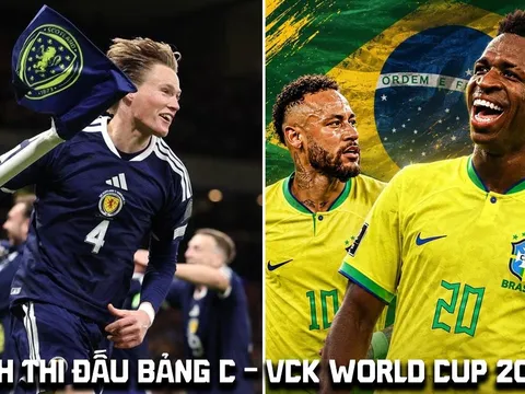 Lịch thi đấu bảng C World Cup 2026 mới nhất: Cựu sao Man Utd tỏa sáng; Brazil nhận cảnh báo?