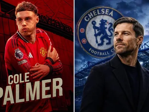 HLV Xabi Alonso tái thiết Chelsea, Cole Palmer bất ngờ cập bến Man United với giá khó tin?