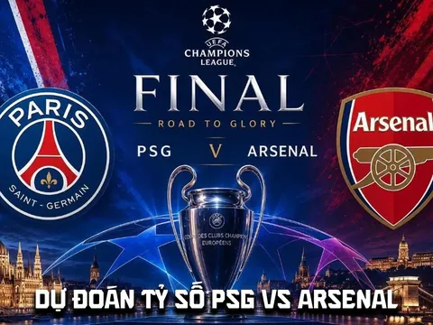 Dự đoán kết quả, tỷ số PSG vs Arsenal - Chung kết Cúp C1 Champions League: PSG lập kỷ lục?