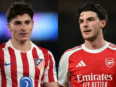 Tin chuyển nhượng tối 1/6: Real Madrid nhắm Declan Rice, PSG tăng tốc thương vụ Julian Alvarez