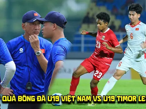Kết quả, tỷ số U19 Việt Nam vs U19 Timor Leste ngày 1/6 - VCK U19 ĐNÁ 2026: Chiến thắng hủy diệt?