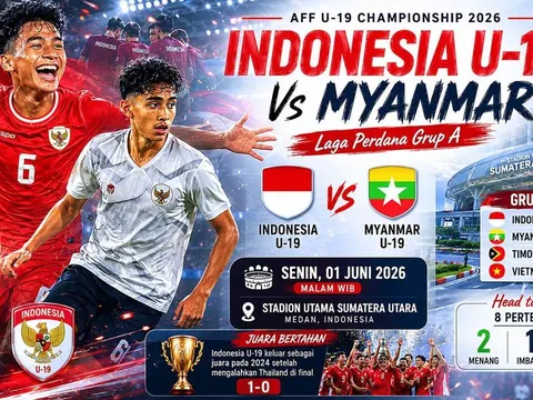 Xem trực tiếp U19 Indonesia vs U19 Myanmar ở đâu, kênh nào? Link trực tiếp U19 Đông Nam Á ngày 1/6
