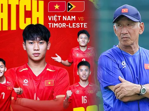TRỰC TIẾP bóng đá U19 Việt Nam vs U19 Timor Leste - VCK U19 Đông Nam Á: ĐT Việt Nam khởi đầu thuận lợi?
