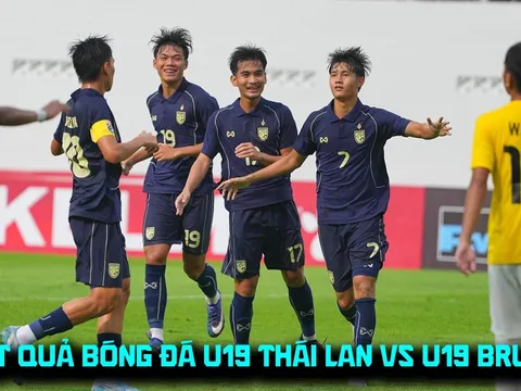 Kết quả, tỷ số U19 Thái Lan vs U19 Brunei 2/6 - VCK U19 Đông Nam Á 2026: Chênh lệch đẳng cấp