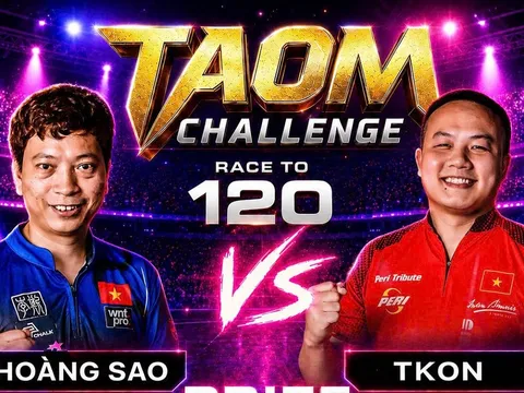 TRỰC TIẾP Dương Quốc Hoàng vs Nguyễn Anh Tuấn - TAOM Challenge Race to 120 - Hoàng Sao vs Tkon