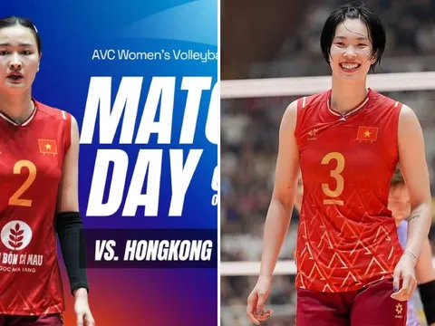 Lịch thi đấu bóng chuyền nữ AVC Cup hôm nay 7/6 - Link phát sóng bóng chuyền nữ Việt Nam vs Hongkong