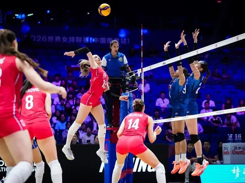 TRỰC TIẾP bóng chuyền nữ VNL 2026 hôm nay 6/6 - Cập nhật link xem trực tiếp bóng chuyền VNL 2026