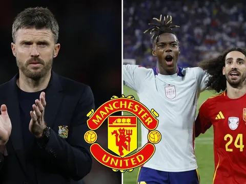HLV Carrick 'nẫng tay trên' Barca, Man United chiêu mộ trụ cột ĐT Tây Ban Nha sau World Cup 2026?